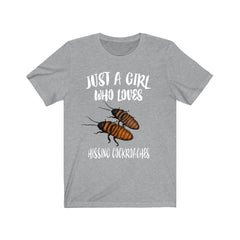 Girl Who Loves Hissing Cockroaches Shirt - hissing cockroach print design