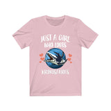 Just A Girl Who Loves Kronosaurus Shirt, Kronosaurus Lover, Dinosaur Lover Shirt, Animal Lover Adult Toddler Infant Kids Gift T-Shirt Image 2