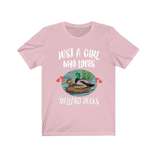 Just A Girl Who Loves Mallard Ducks Shirt - Mallard print design