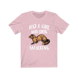 Just A Girl Who Loves Martens Shirt, Marten Lover Gift, Marten Shirt, Animal Lover Adult Toddler Infant Kids Gift T-Shirt Image 2