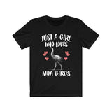 Just A Girl Who Loves Moa Birds Birding Shirt, Moa Bird Lover Shirt, Moa Bird Gift, Animal Lover Adult Toddler Infant Kids Gift T-Shirt Image 3