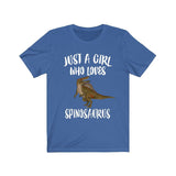 Just A Girl Who Loves Spinosaurus Dinosaur Shirt, Spinosaurus Shirt, Spinosaurus Gift, Animal Lover Adult Toddler Infant Kids Gift T-Shirt Image 4