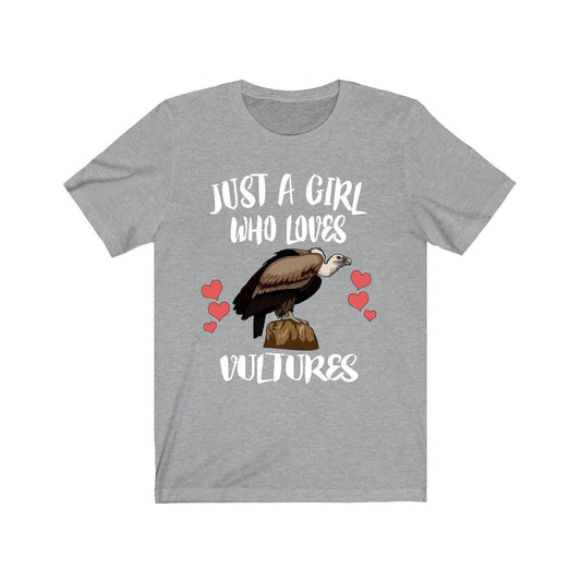 Just A Girl Who Loves Vultures Birds Shirt - vulture print design