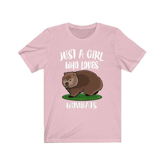 Just A Girl Who Loves Wombats Shirt - wombat print design
