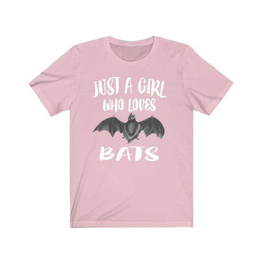 Just A Girl Who Loves Bats Shirt - bat print design
