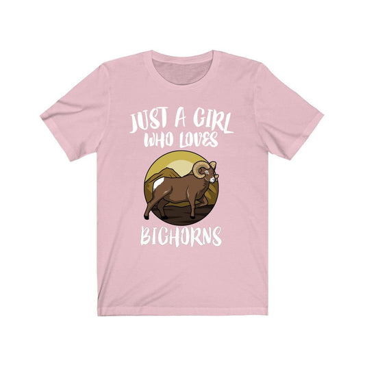 Bighorn Sheep T-Shirt for Girls - bighorn sheep print design