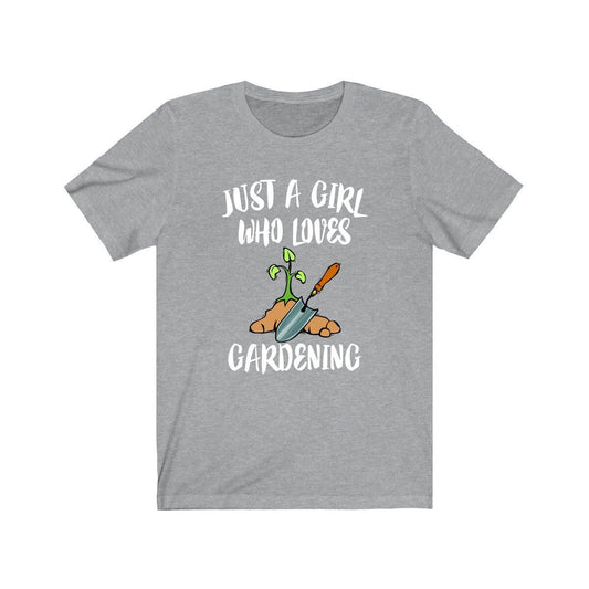 Just A Girl Who Loves Gardening Shirt - gardening print design