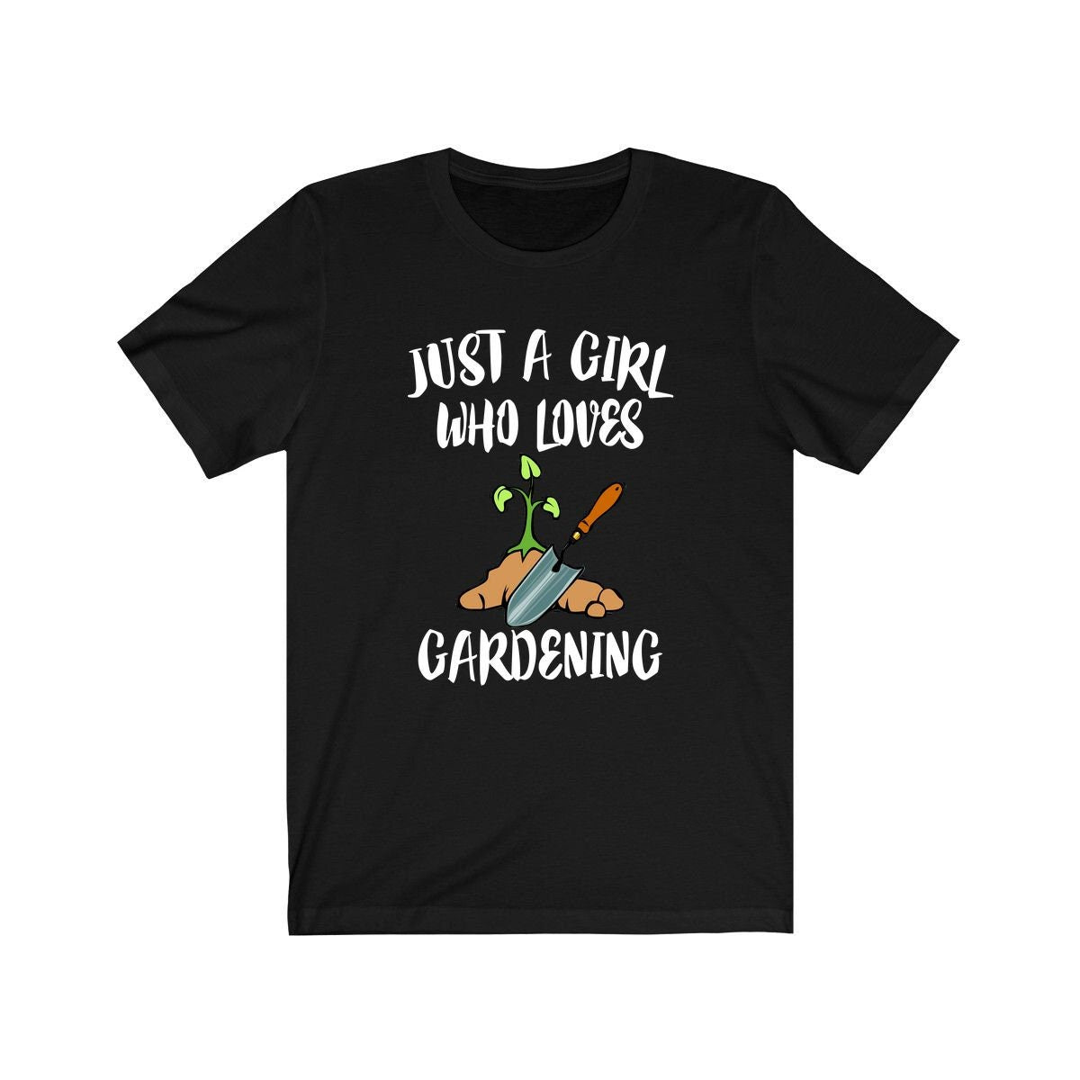 Just A Girl Who Loves Gardening Shirt, Garden Shirt, Gardening Lover Gift, Animal Lover Adult Toddler Infant Kids Gift T-Shirt Image 4