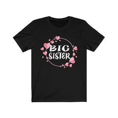 Big Sister Hearts Adult Toddler Kids Shirt - big sister hearts print design