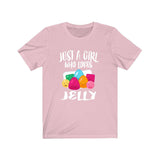 Just A Girl Who Loves Jelly Shirt, Jelly Lover Shirt, Jelly Lover Gift, Jelly Shirt, Adult Toddler Infant Kids Gift T-Shirt Image 2