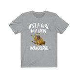 Just A Girl Who Loves Orangutan Shirt, Orangutan Lover Shirt, Orangutan Gift, Animal Lover Shirt, Adult Toddler Infant Kids Gift T-Shirt Image 2
