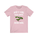Just A Girl Who Loves Praying Mantis Shirt, Praying Mantis Lover Shirt, Animal Lover Shirt, Adult Toddler Infant Kids Gift T-Shirt Image 3