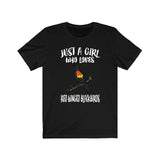 Just A Girl Who Loves Red-winged Blackbirds Shirt, Bird Lover Shirt, Birding Gift, Animal Lover Shirt, Adult Toddler Infant Kids T-Shirt Image 2