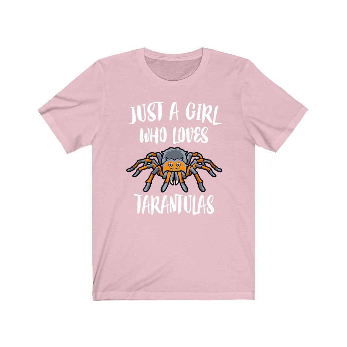Just A Girl Who Loves Tarantulas Shirt, Tarantula Lover Shirt, Spider Shirt, Animal Lover Shirt, Adult Toddler Infant Kids Gift T-Shirt Image 3