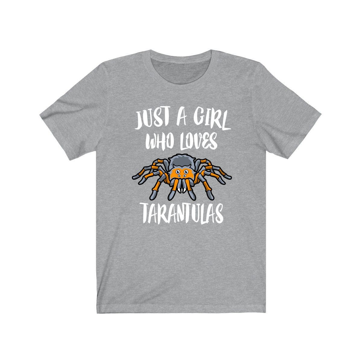 Just A Girl Who Loves Tarantulas Shirt, Tarantula Lover Shirt, Spider Shirt, Animal Lover Shirt, Adult Toddler Infant Kids Gift T-Shirt Image 2