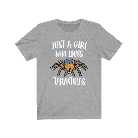 Just A Girl Who Loves Tarantulas Shirt - tarantula print design