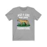 Just A Girl Who Loves Tasmanian Tigers Shirt, Tasmanian Tiger Shirt, Tiger Shirt, Animal Lover Shirt, Adult Toddler Infant Kids Gift T-Shirt Image 2