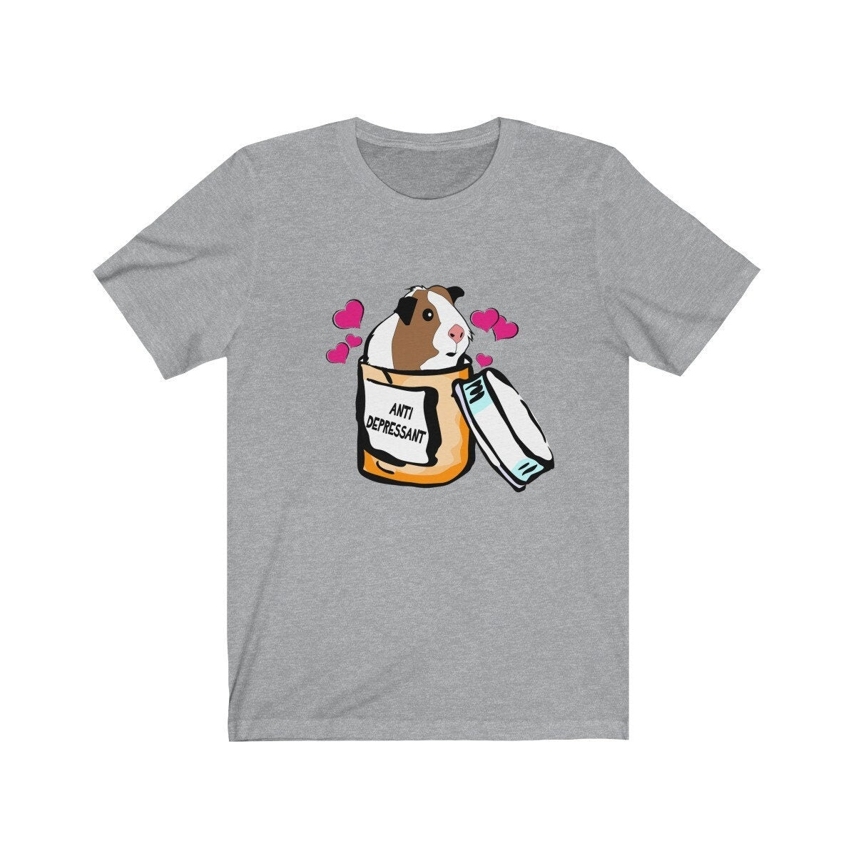 Antidepressant Guinea Pigs Shirt, Guinea Pig Owner Shirt, Guinea Pig Lover Gift, Animal Lover Adult Toddler Infant Kids Gift T-Shirt Image 2