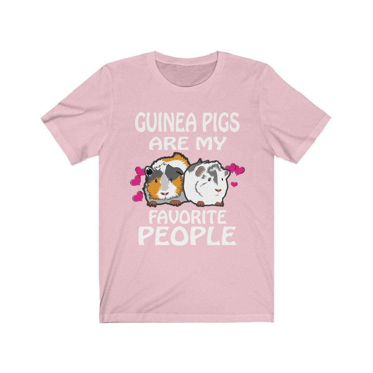 Guinea Pigs Are My Favorite People Shirt, Guinea Pig Owner Shirt, Guinea Pig Lover Gift, Guinea Pig Tee, Animal Adult Toddler Kids T-Shirt Image 4