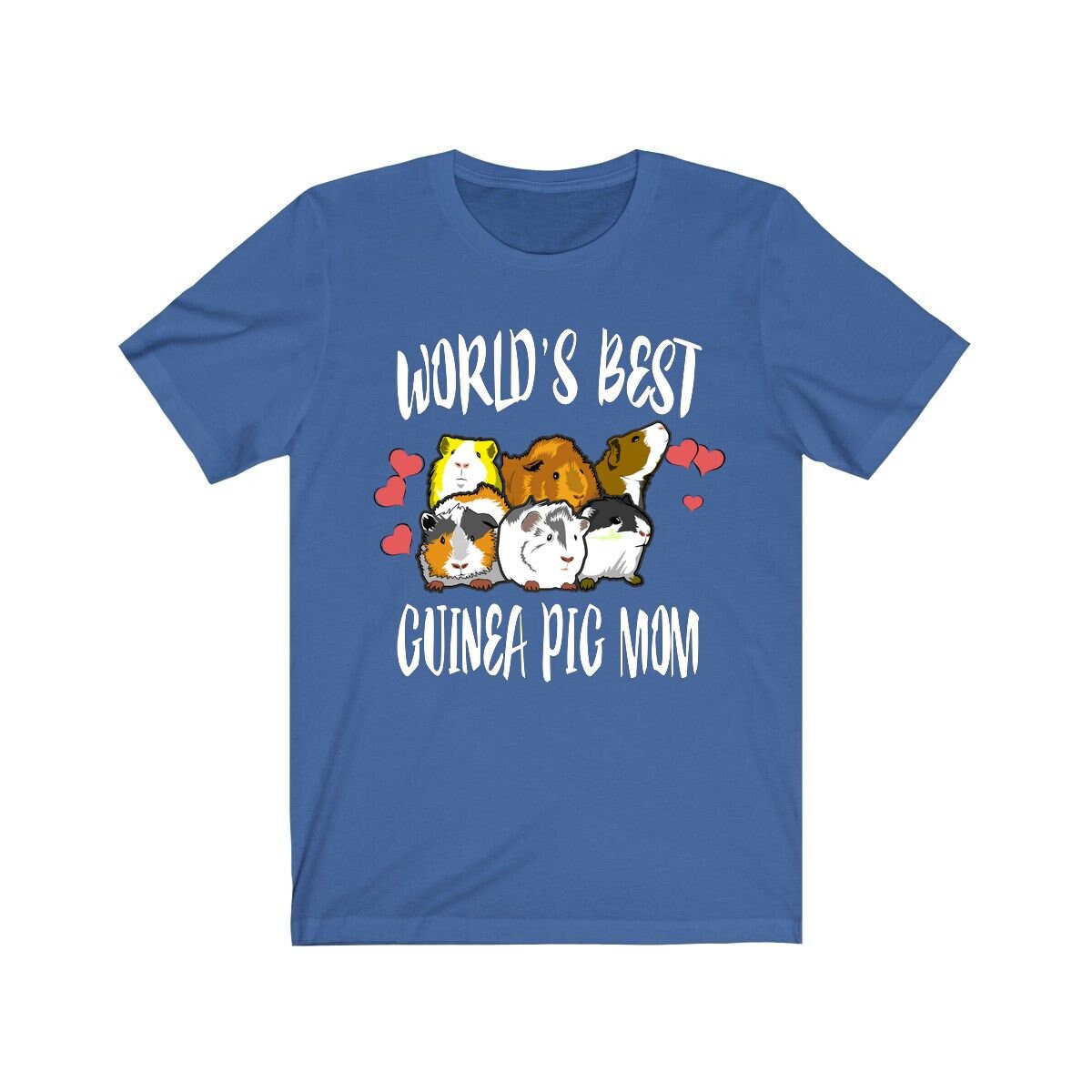 World's Best Guinea Pig Mom Shirt, Guinea Pig Owner Shirt, Guinea Pig Lover Gift, Guinea Pig Tee, Animal Adult Toddler Kids T-Shirt Image 4