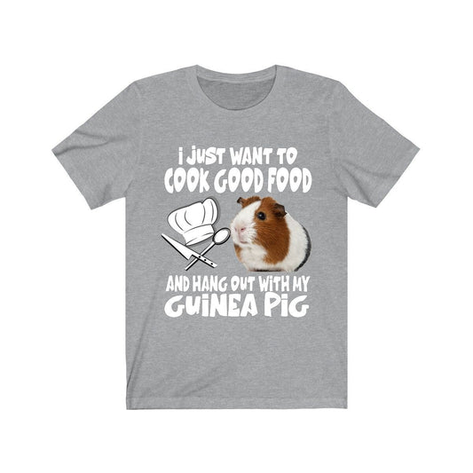 I Just Want To Cook With My Guinea Pig Shirt - guinea pig print design