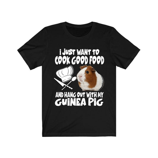 I Just Want To Cook With My Guinea Pig Shirt - guinea pig print design