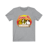 Guinea Pig Worshiper Funny Shirt, Guinea Pig Owner Shirt, Guinea Pig Lover Gift, Guinea Pig Tee, Guinea Pig Gift, Animal T-Shirt Image 2