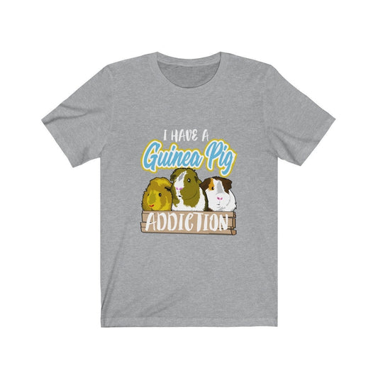 I Have A Guinea Pig Addiction Funny Shirt, Guinea Pig Owner Shirt, Guinea Pig Lover Gift, Guinea Pig Tee, Guinea Pig Gift, Animal T-Shirt Image 1