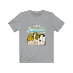 I Have A Guinea Pig Addiction Shirt - guinea pig print design