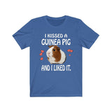 I Kissed A Guinea Pig Funny Shirt, Guinea Pig Owner Shirt, Guinea Pig Lover Gift, Guinea Pig Tee, Guinea Pig Gift, Animal T-Shirt Image 1