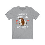 I Kissed A Guinea Pig Funny Shirt, Guinea Pig Owner Shirt, Guinea Pig Lover Gift, Guinea Pig Tee, Guinea Pig Gift, Animal T-Shirt Image 3