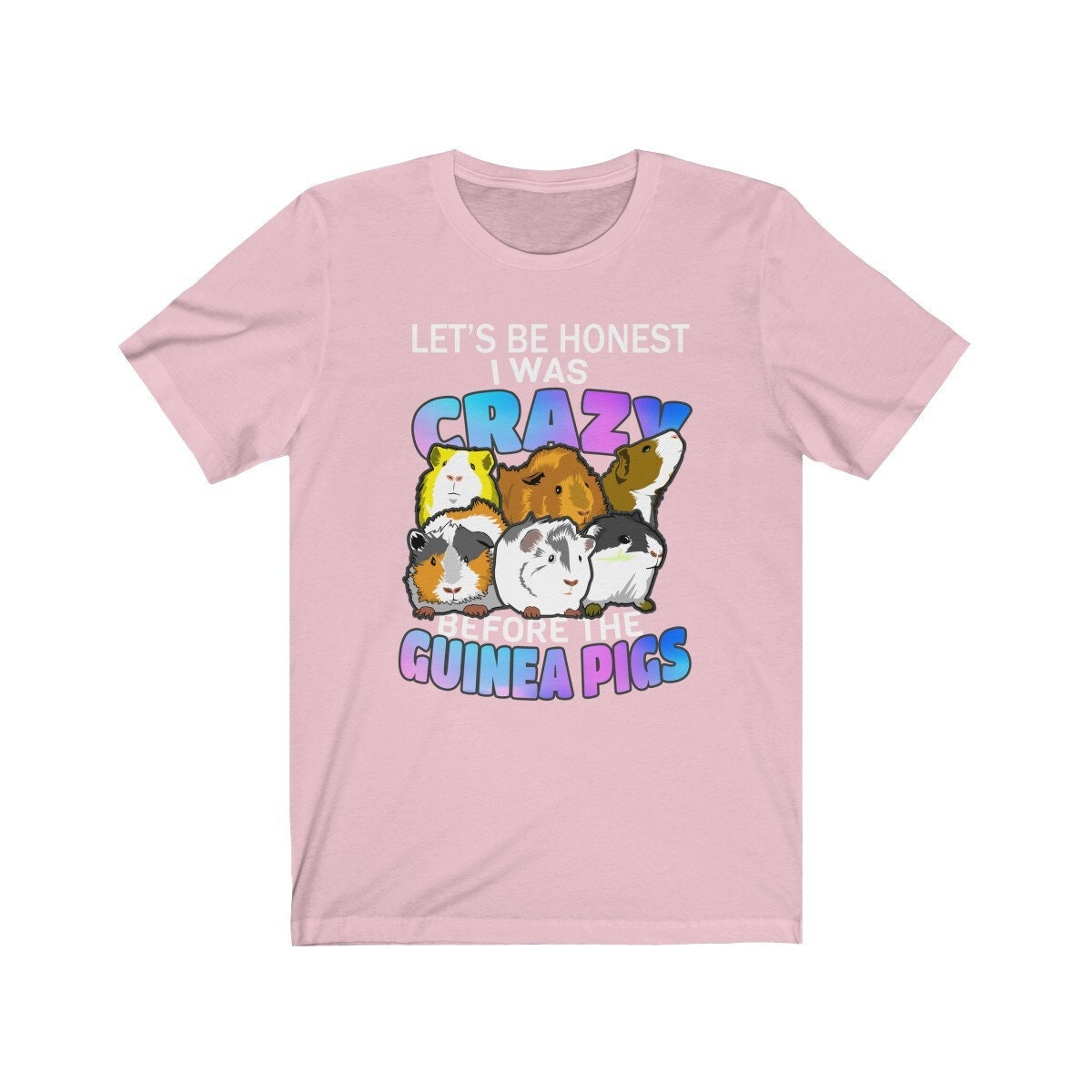 I Was Crazy Before The Guinea Pigs Funny Shirt, Guinea Pig Owner Shirt, Guinea Pig Lover Gift, Guinea Pig Tee, Guinea Pig Gift T-Shirt Image 3
