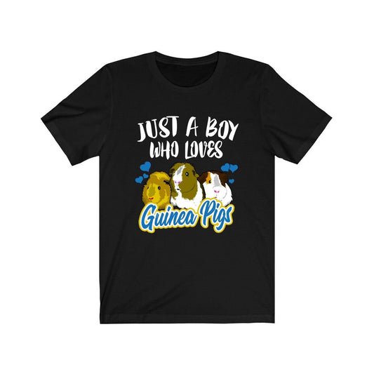 Just A Boy Who Loves Guinea Pigs Shirt - guinea pig print design