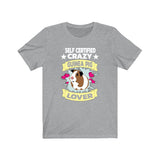 Self Certified Crazy Guinea Pig Lover Funny Shirt, Guinea Pig Owner Shirt, Guinea Pig Lover Gift, Guinea Pig Tee, Animal T-Shirt Image 4