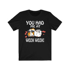 You Had Me At Wheek Wheek Guinea Pig Funny Shirt - guinea pig print design