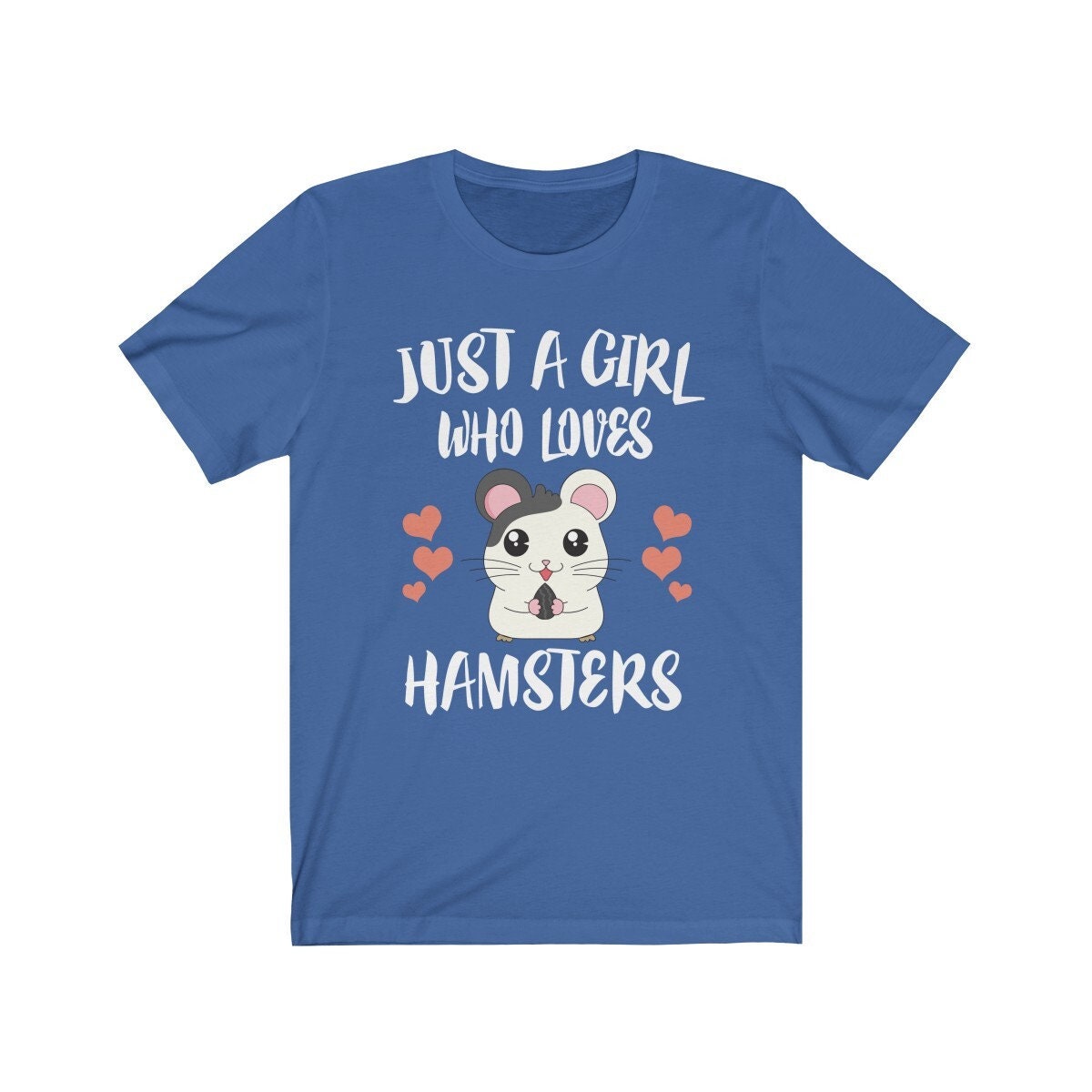 Just A Girl Who Loves Hamsters Shirt, Hamster Shirt, Hamster Owner Gift, Animal Lover Adult Toddler Infant Kids Gift T-Shirt Image 4
