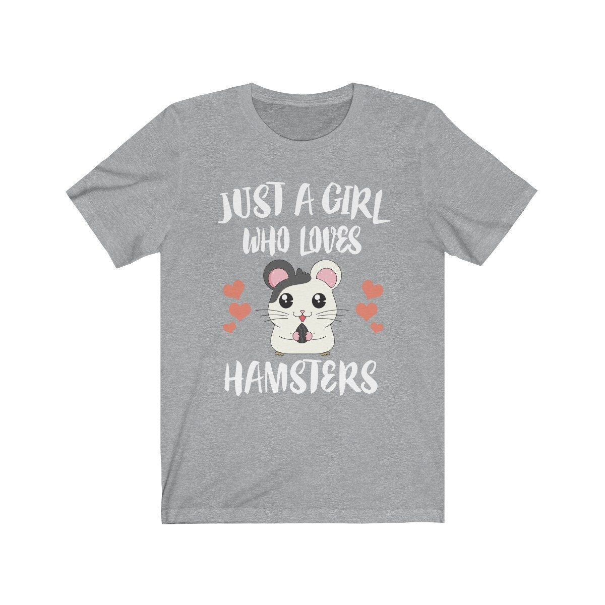 Just A Girl Who Loves Hamsters Shirt, Hamster Shirt, Hamster Owner Gift, Animal Lover Adult Toddler Infant Kids Gift T-Shirt Image 2