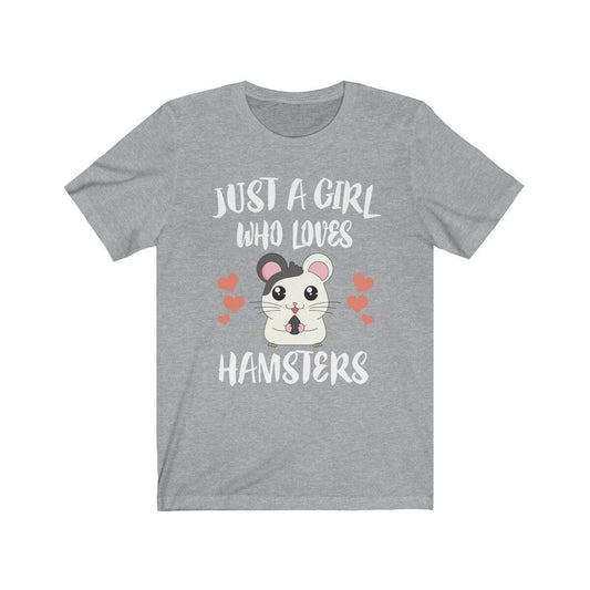Just A Girl Who Loves Hamsters Shirt - hamster print design