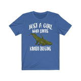 Just A Girl Who Loves Komodo Dragons Shirt, Komodo Dragon Lover Shirt, Komodo Dragon Lover Gift Shirt, Animal Adult Toddler Kids T-Shirt Image 4