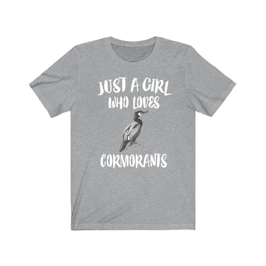 Cormorant T-Shirt for Girls - cormorant print design