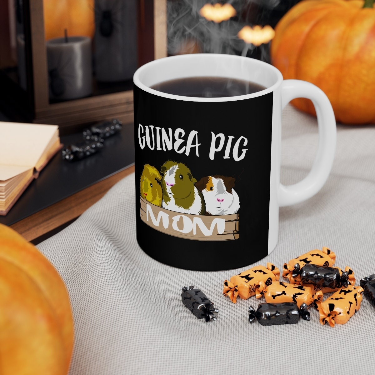 Guinea Pig Mom Mug, Guinea Pig Owner Mug, Guinea Pig Lover Gift, Guinea Pig Mug, Animal Mugs Image 3