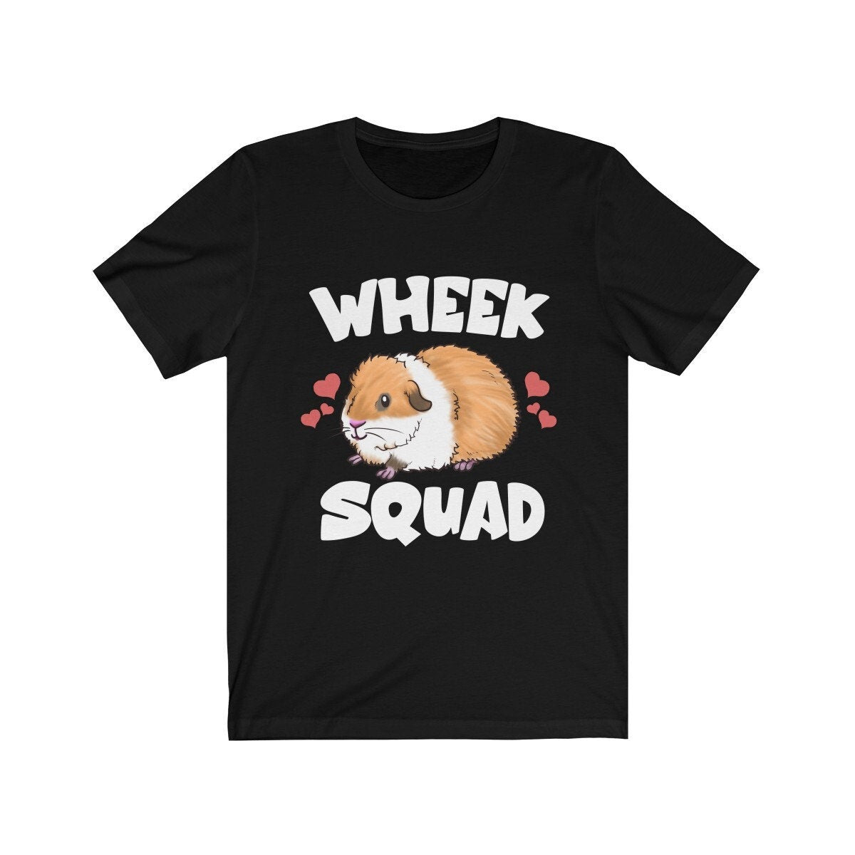 Wheek Squad Cute Guinea Pig Owner Shirt, Guinea Pig Owner Shirt, Guinea Pig Lover Gift, Guinea Pig Tee, Animal Shirt Image 1