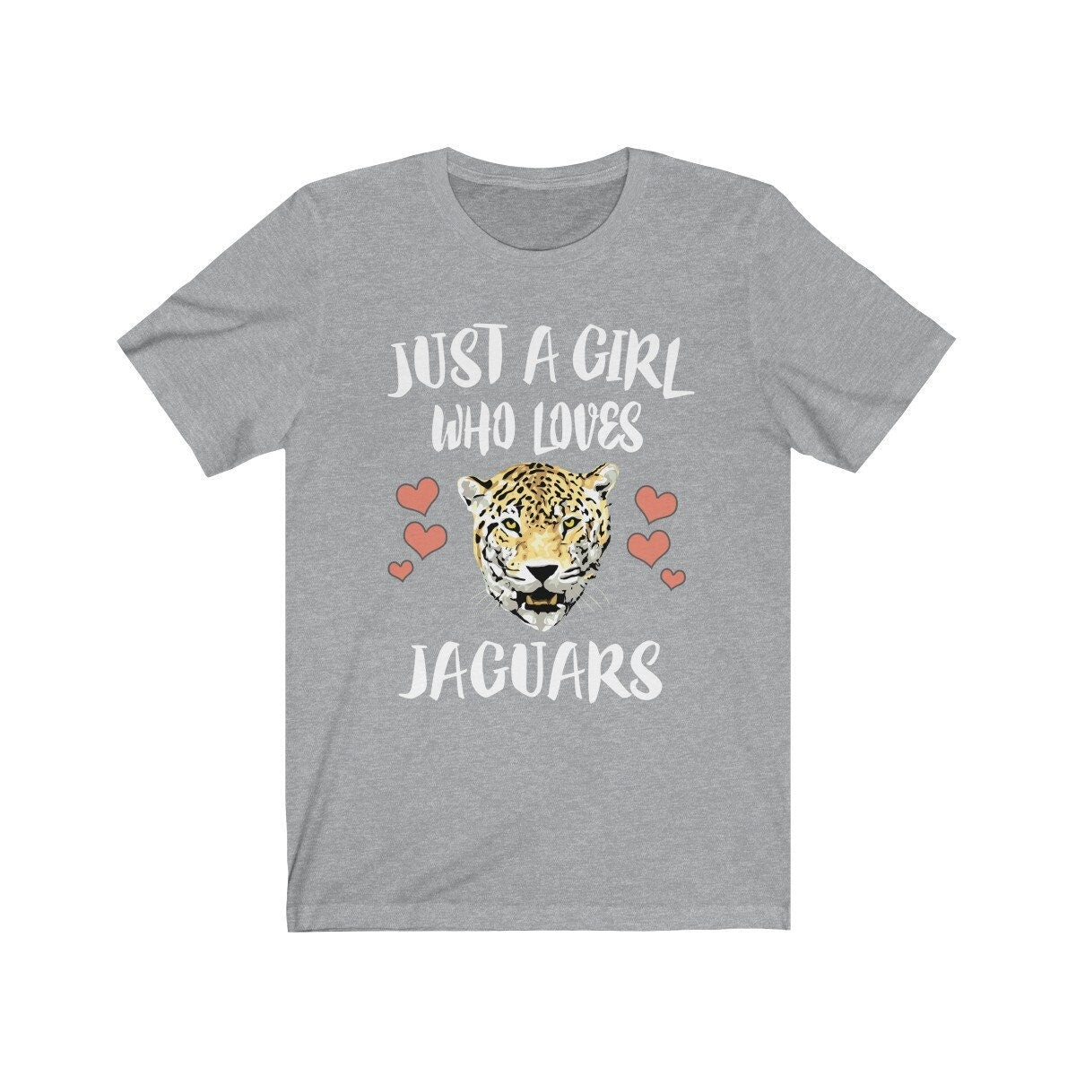 Just A Girl Who Loves Jaguars Shirt, Jaguar Lover Shirt, Jaguar Lover Gift, Jaguar Shirt, Jaguar Tee, Animal Adult Kids Image 2