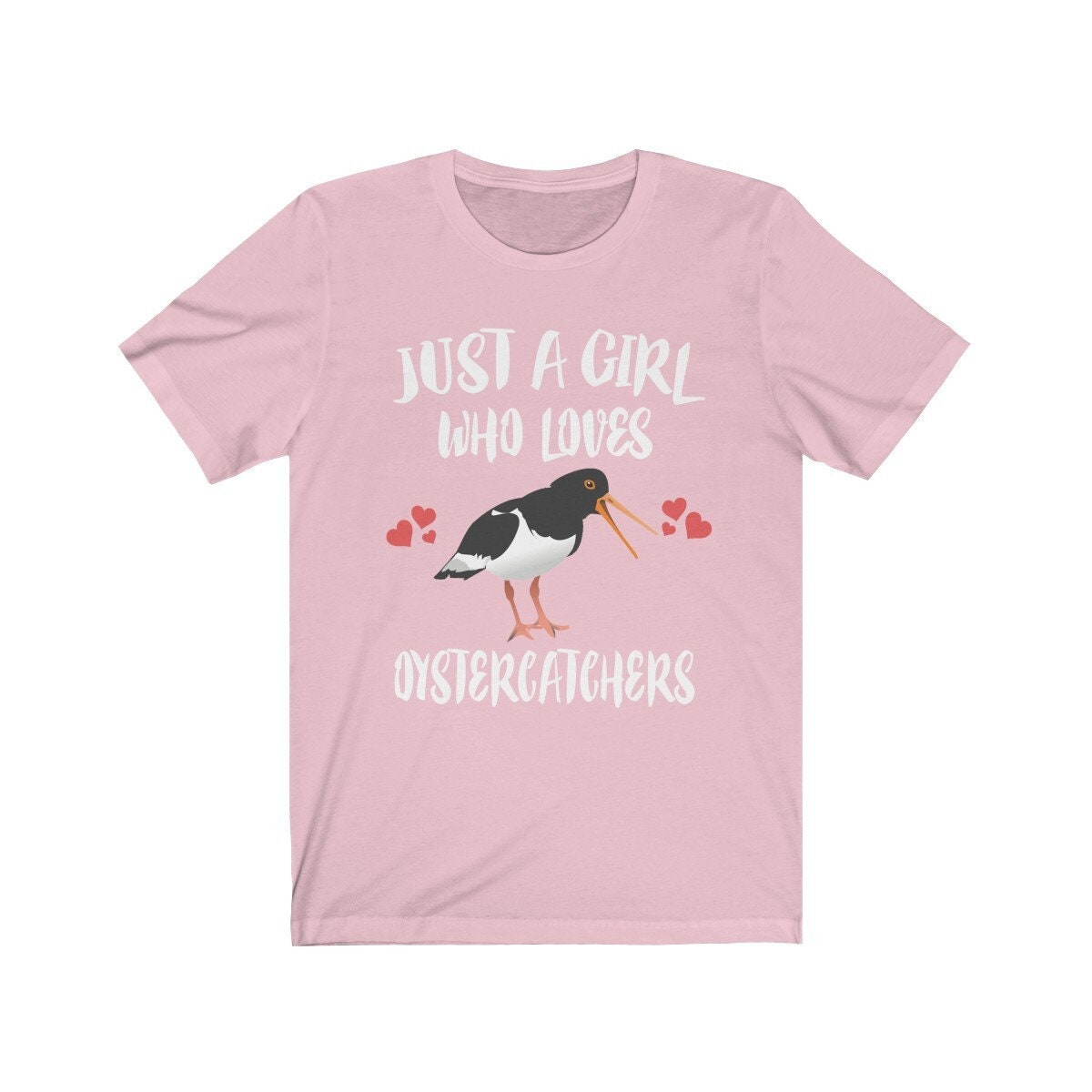 Just A Girl Who Loves Oystercatchers Birds Shirt, Oystercatcher Lover Shirt, Bird Lover Gift, Birding Shirt, Bird Tee, Animal Adult Kids Image 3