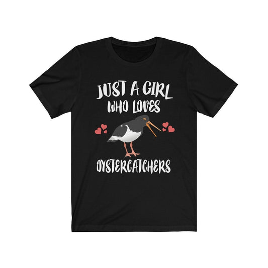 Just A Girl Who Loves Oystercatchers Birds Shirt - oystercatcher print design