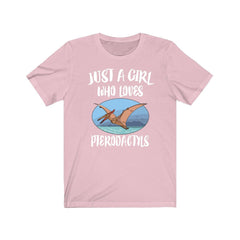 Just A Girl Who Loves Pterodactyls Shirt - pterodactyl print design