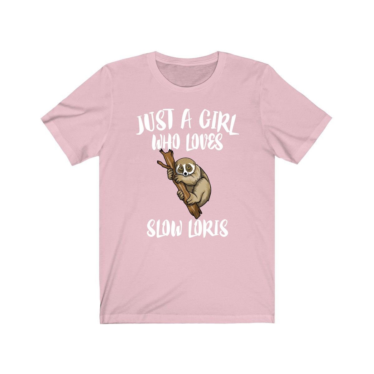 Just A Girl Who Loves Slow Loris Shirt, Slow Loris Lover Shirt, Slow Loris Lover Gift, Slow Loris Shirt, Slow Loris Shirt, Animal Adult Kids Image 3