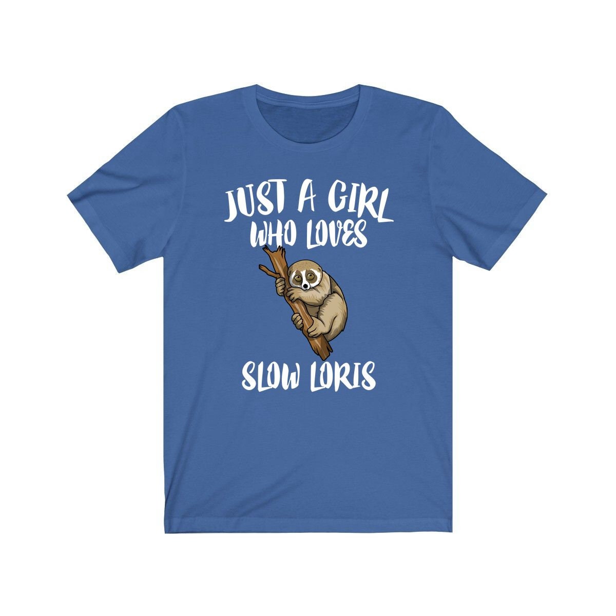 Just A Girl Who Loves Slow Loris Shirt, Slow Loris Lover Shirt, Slow Loris Lover Gift, Slow Loris Shirt, Slow Loris Shirt, Animal Adult Kids Image 1