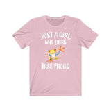 Just A Girl Who Loves Tree Frogs Shirt, Tree Frog Lover Shirt, Tree Frog Lover Gift, Frog Lover Shirt, Tree Frog Shirt, Animal Adult Kids Image 4