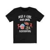 Just A Girl Who Loves Aquariums Fish Adult Toddler Infant Kids Gift T-Shirt Image 1